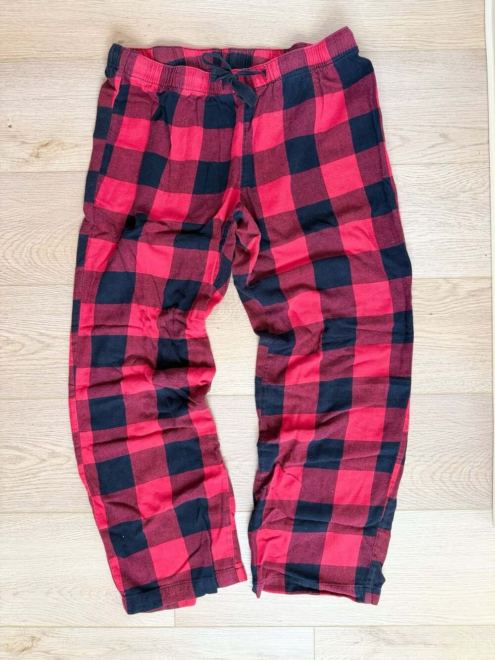 Old Navy Red Black Plaid Flannel Pajama Pants